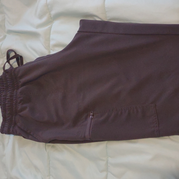 Allura by Cherokee Charcoal Gray Scrub Pants - Picture 2 of 5